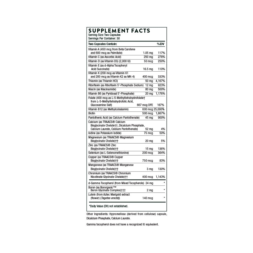 Basic Nutrients 2/Day - NSF Certified for Sport image 6