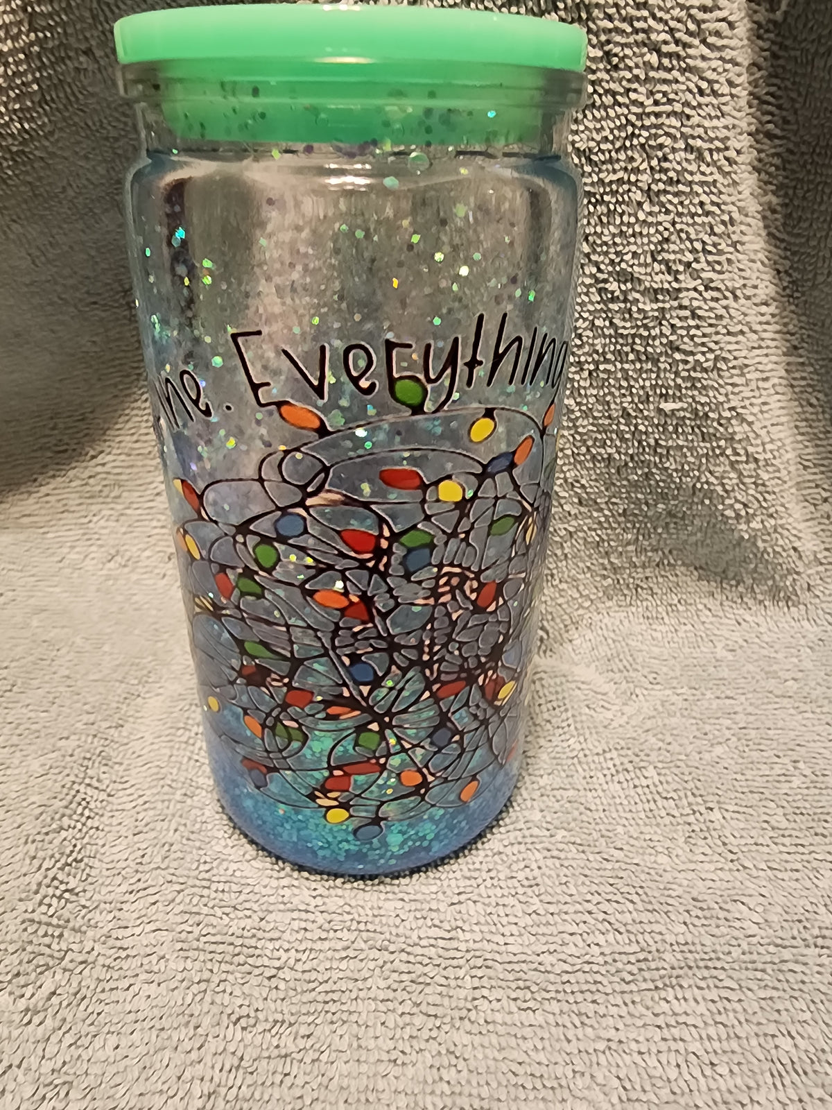 Snow globe its fine tumbler
