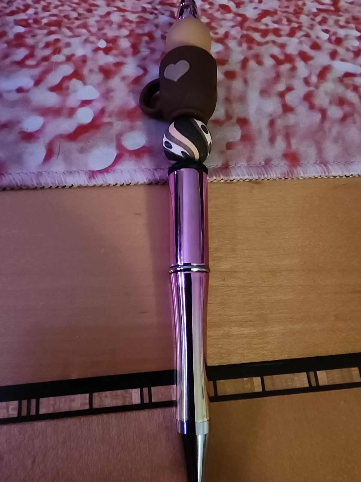 Brown coffee cup pen