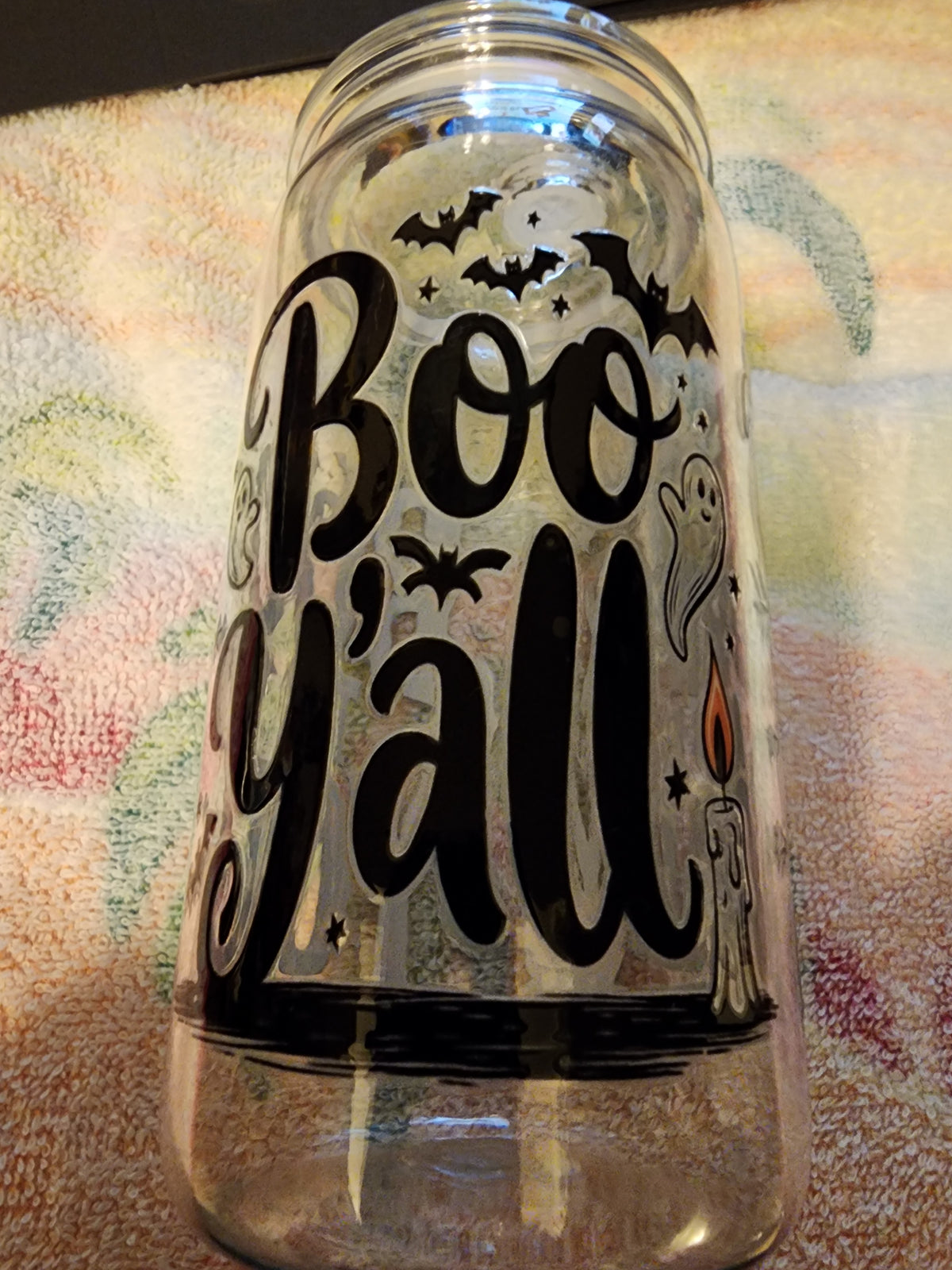 16 ounce boo plastic cup