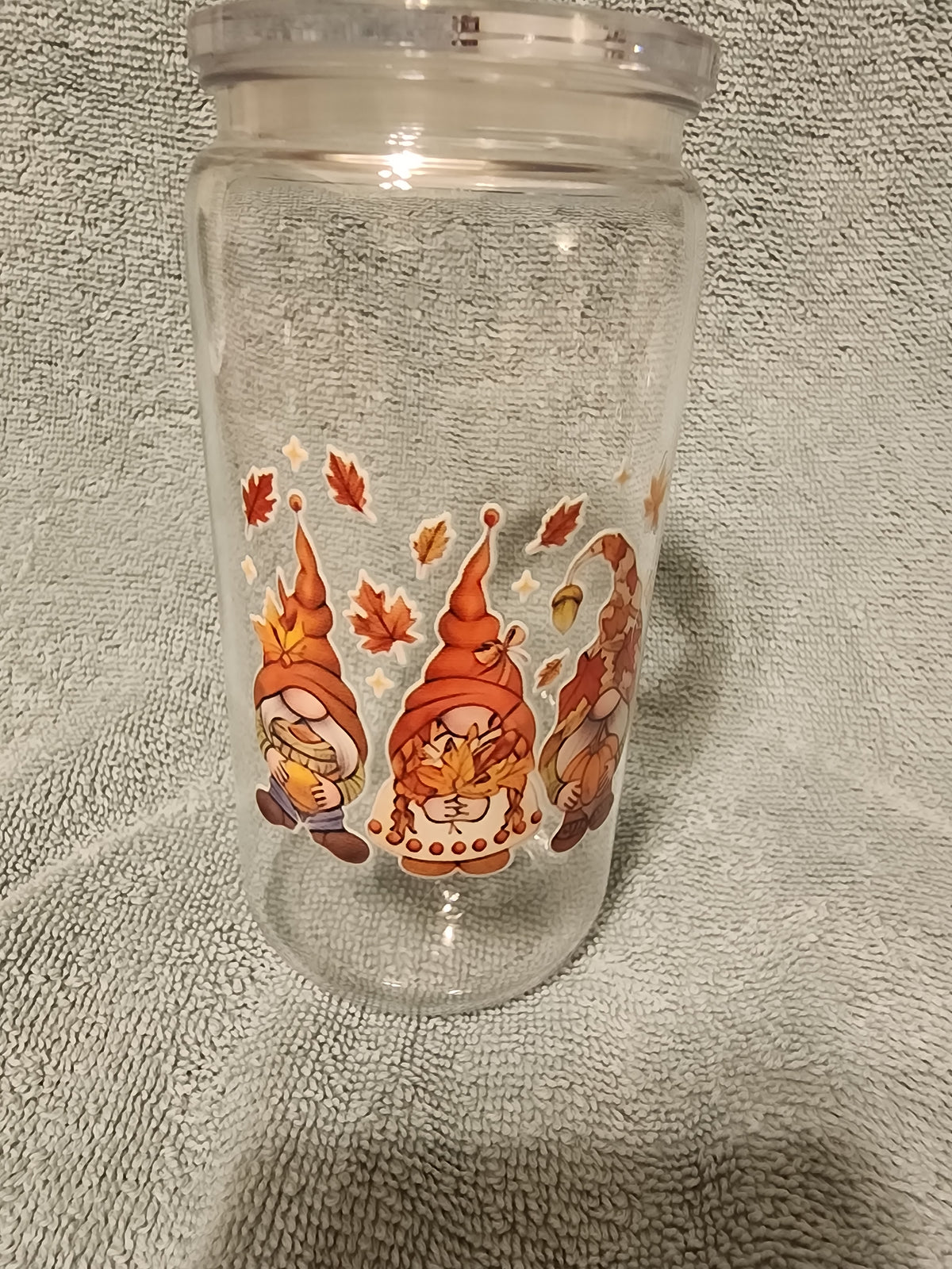 Autumn 🍂 gnomes tumbler