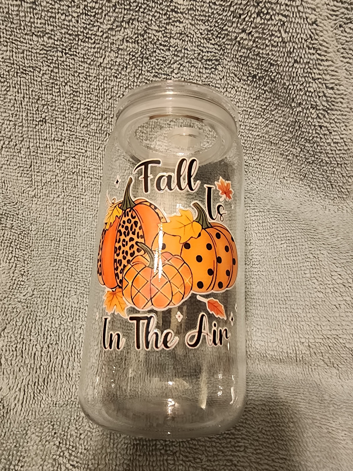 Fall is in the air tumbler