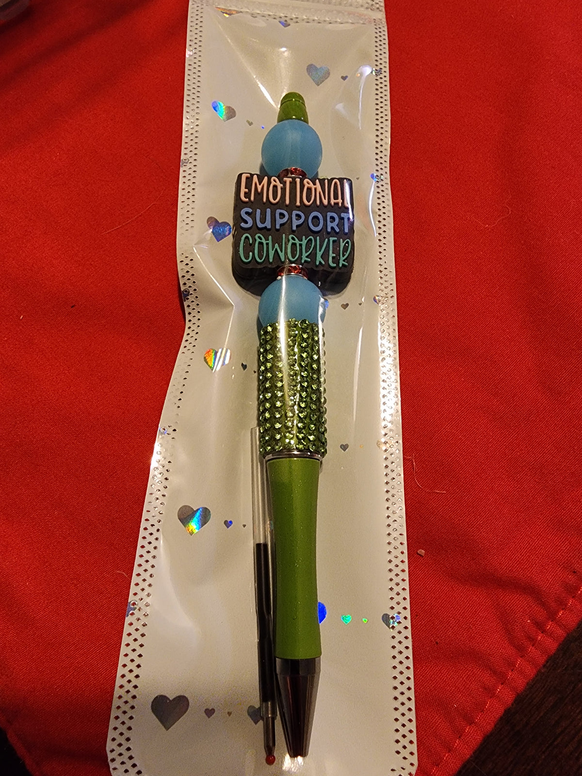 Emotional support coworker pen