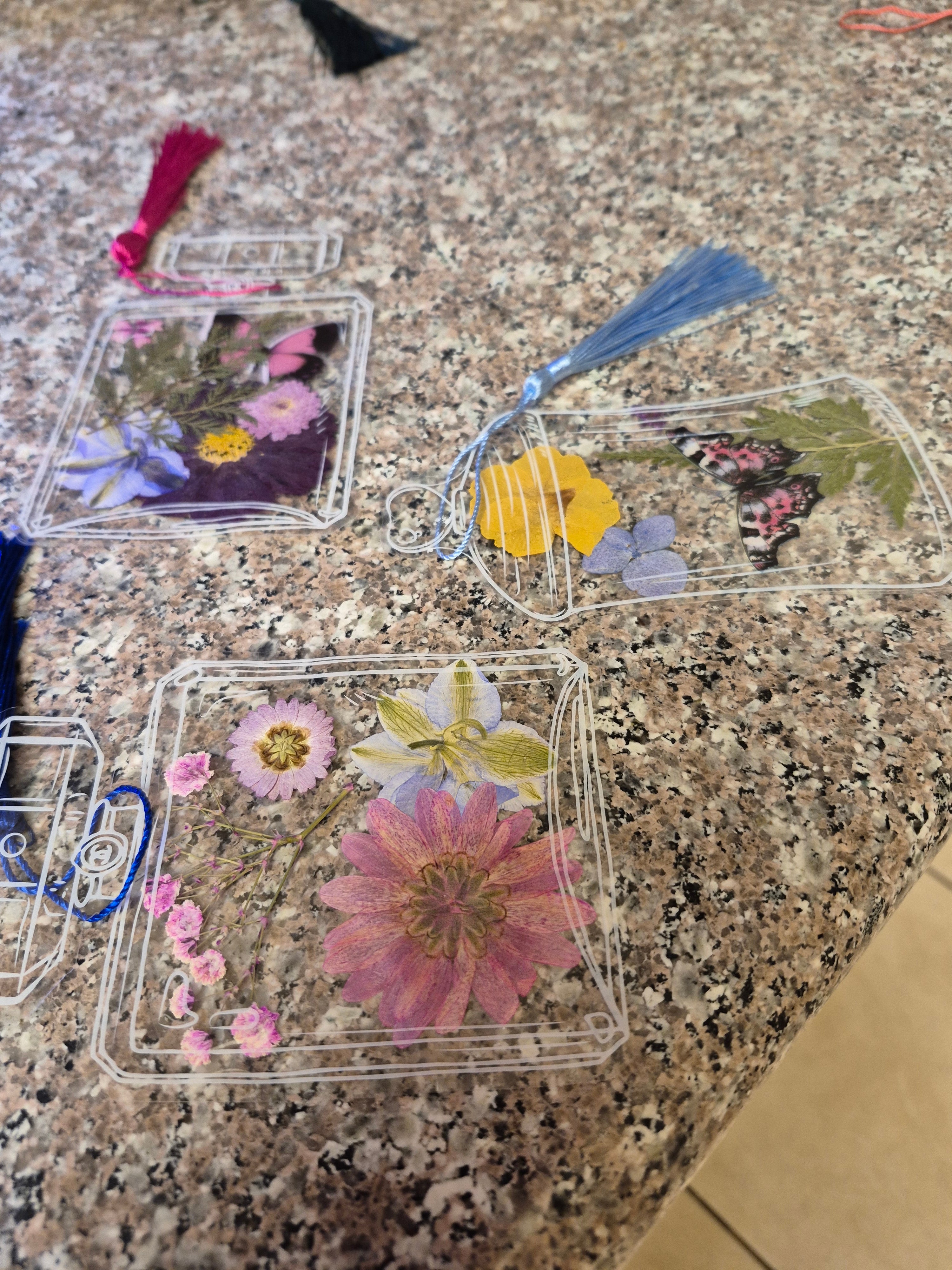 Flower Bookmarks