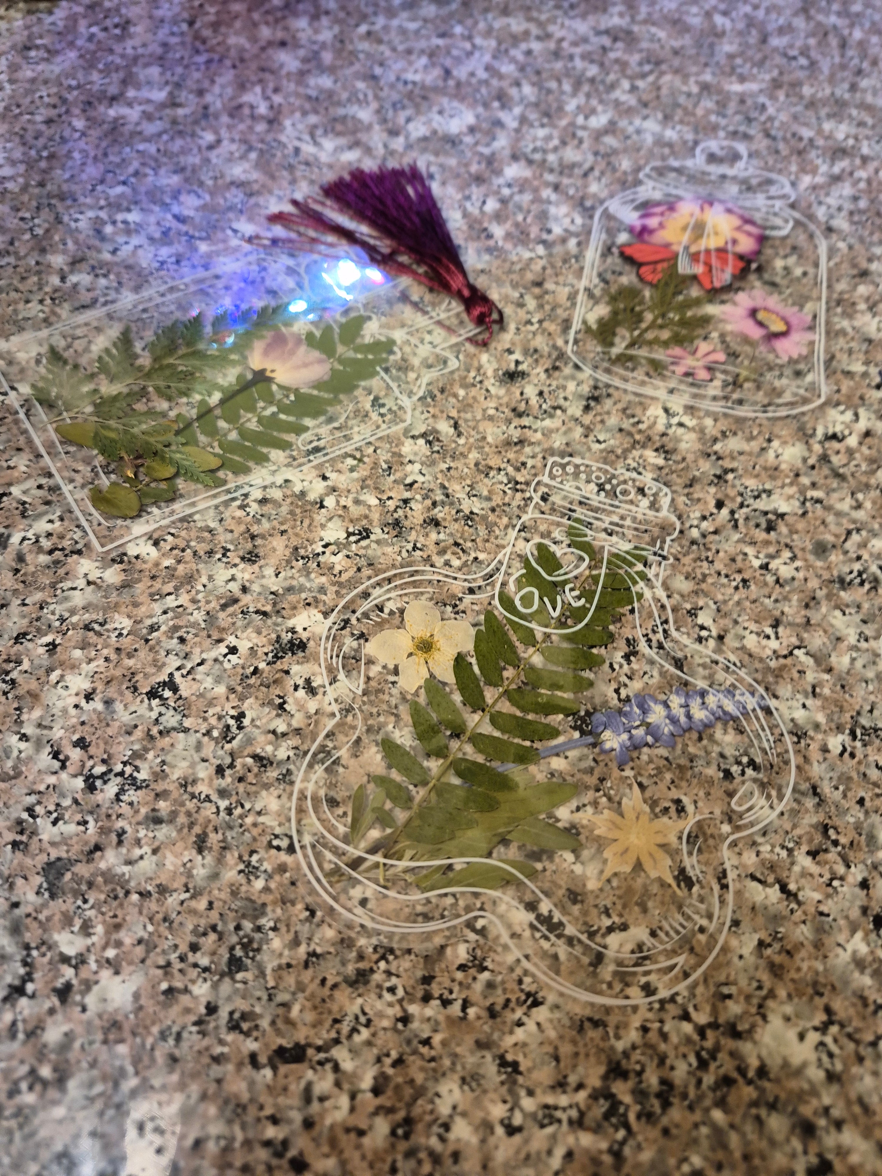 Flower Bookmarks