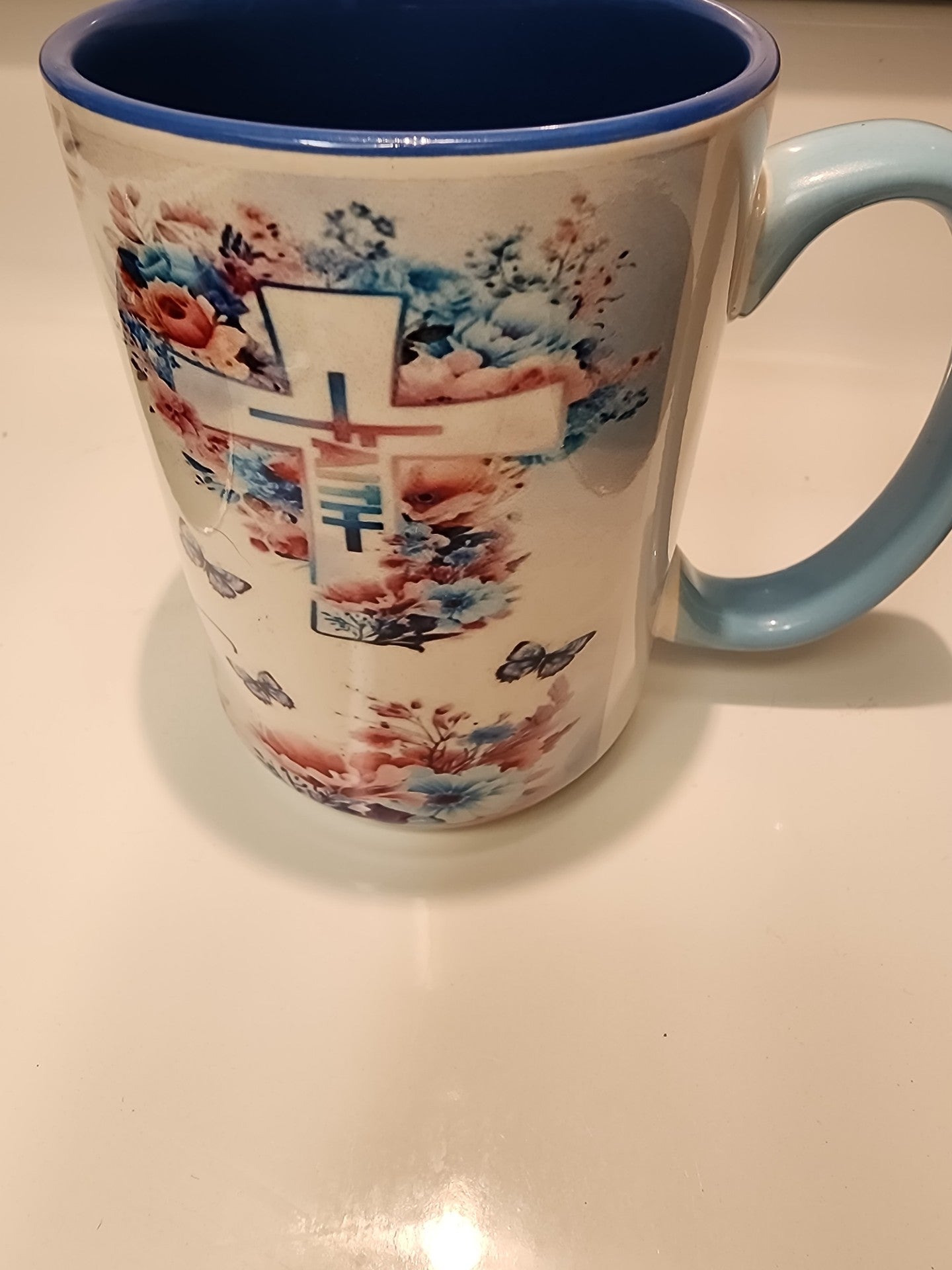 Faith- 15 ounce coffee cup