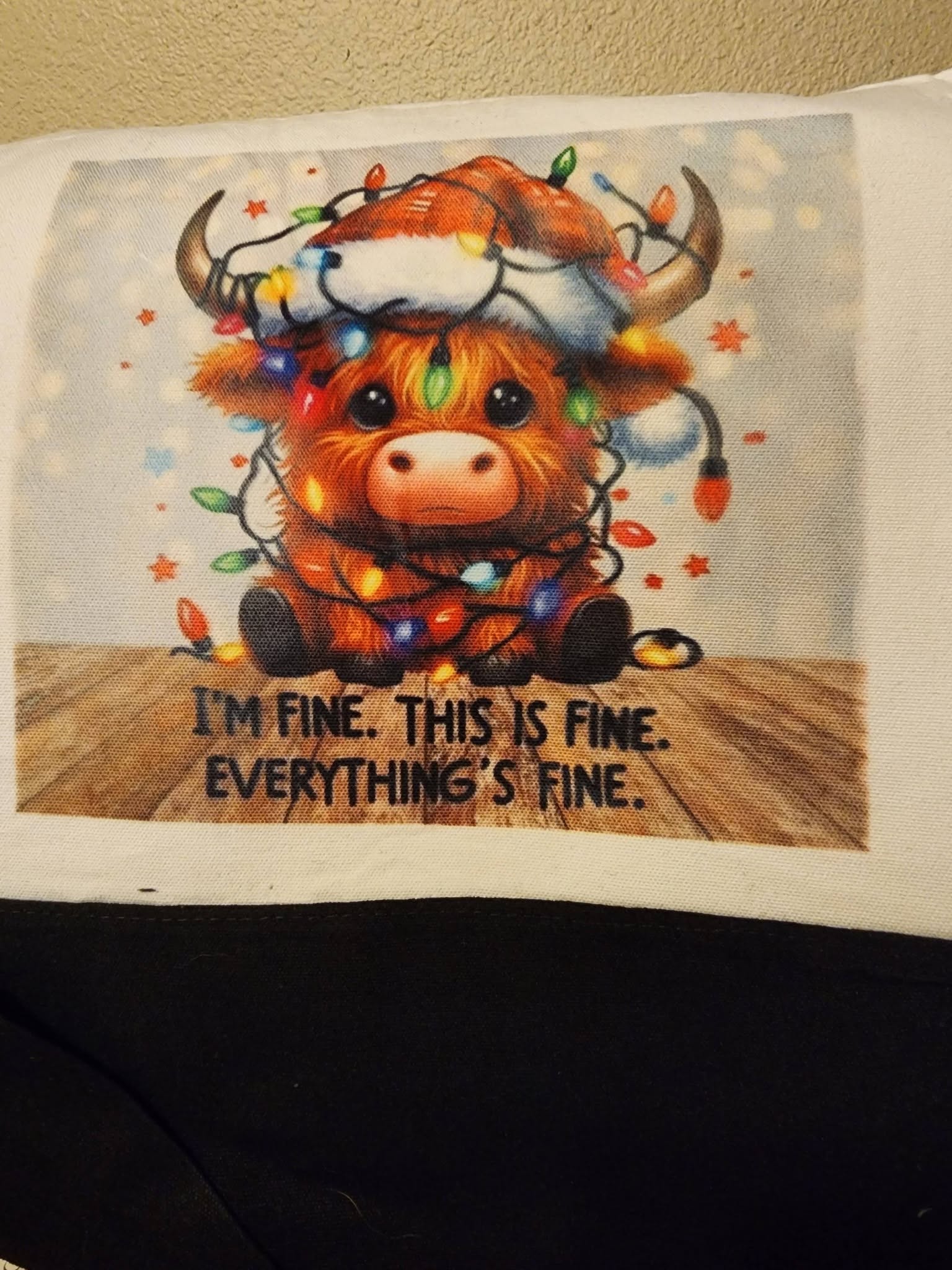 Canvas bags- Highland cow