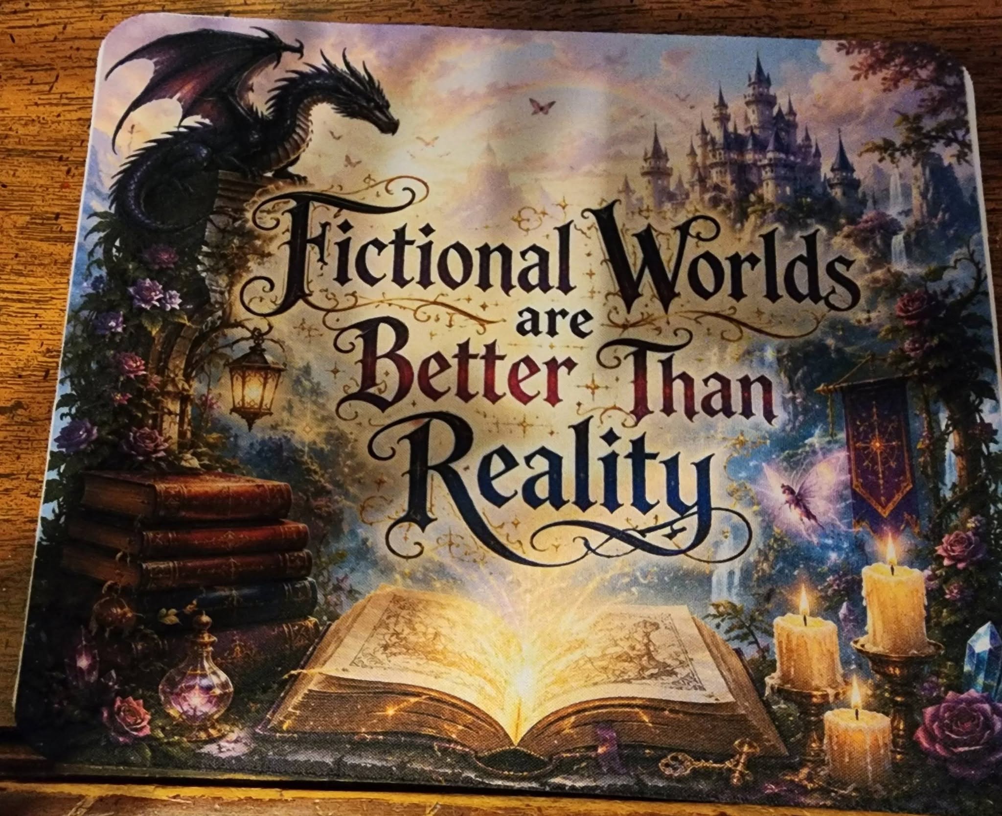 Fictional World mouse pad