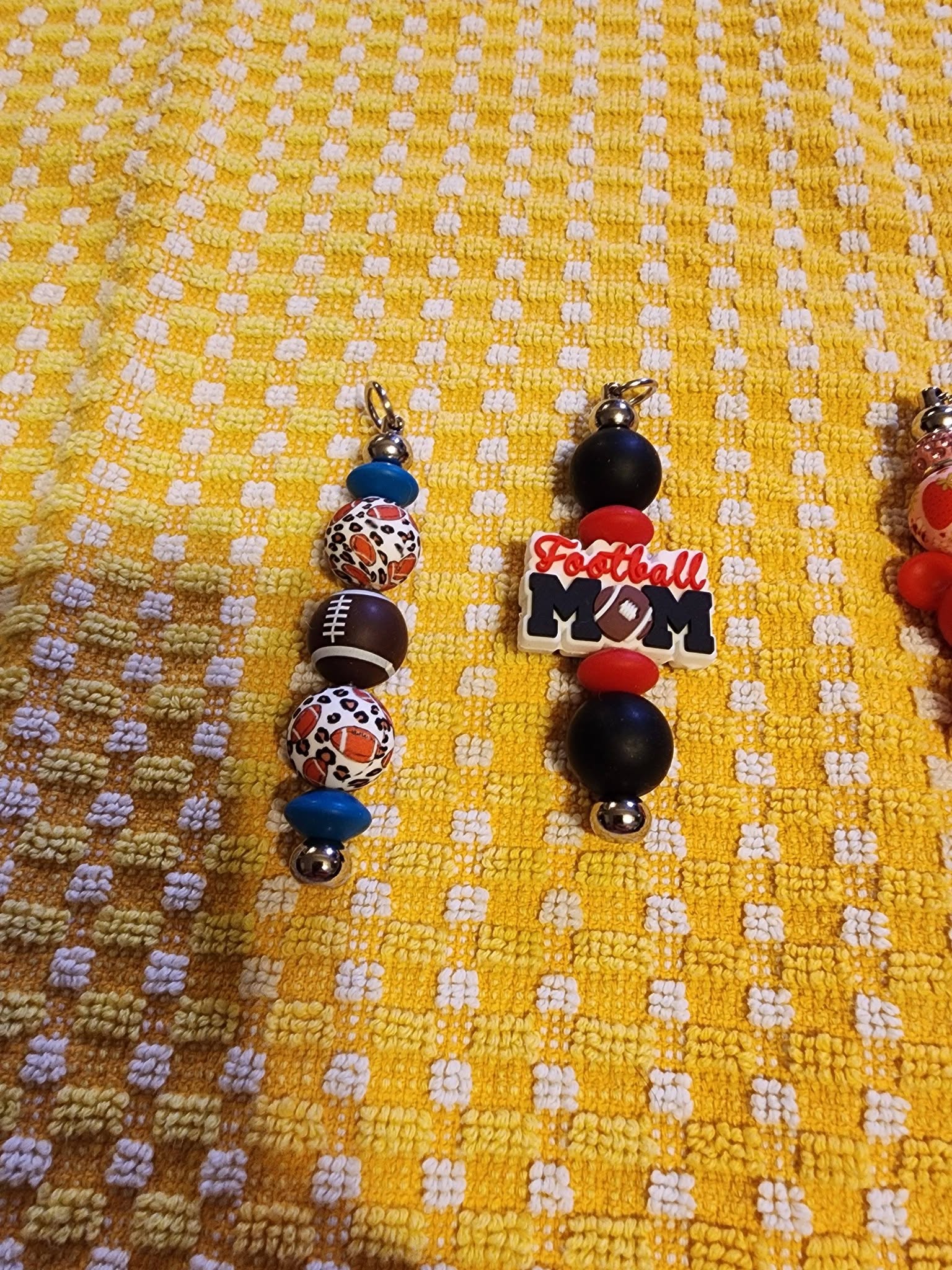 Beaded keychains