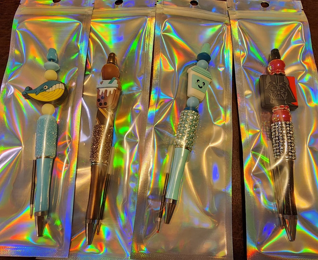 Beaded pens