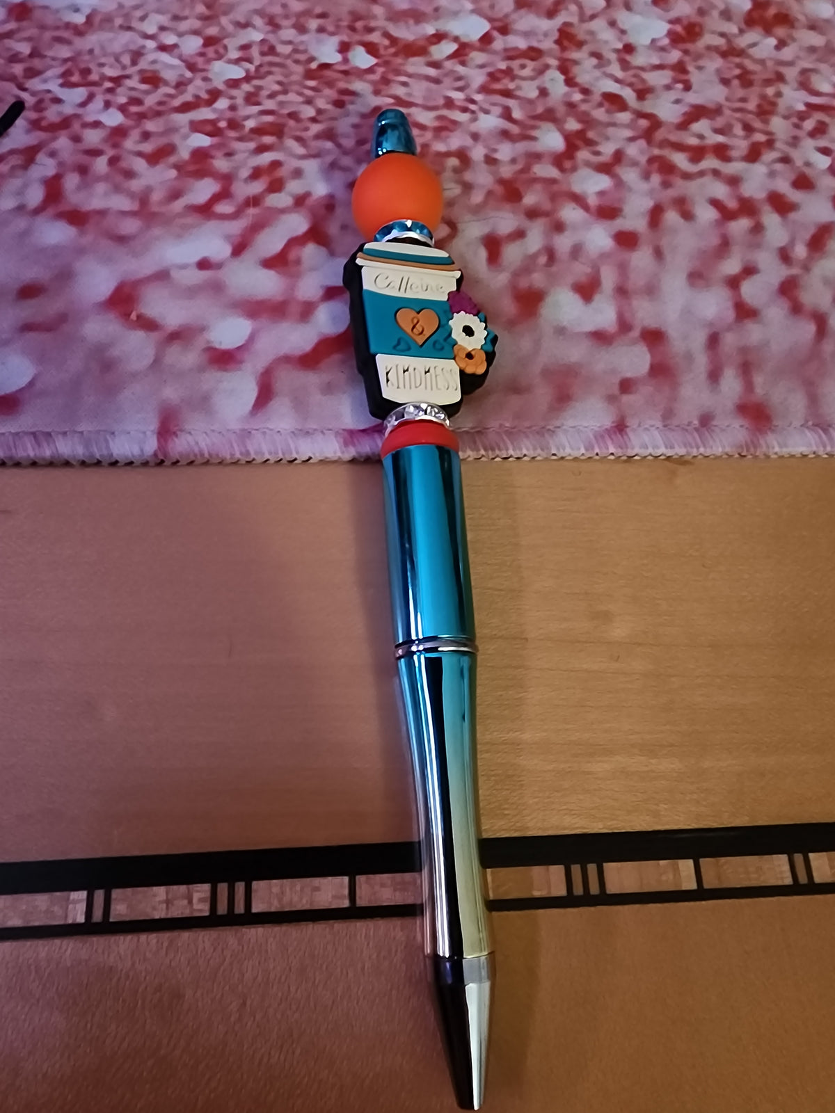 Caffeine and kindness ombre pen