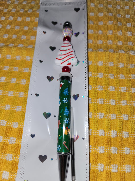 Christmas 🎄 snack with holiday pen base