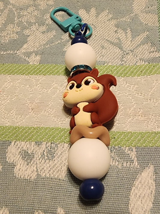 Squirrel keychain