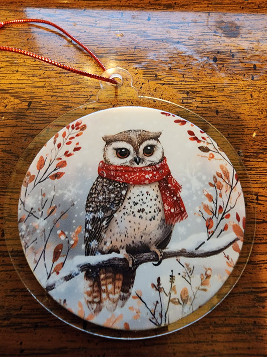 Snow owl 🦉 ornament