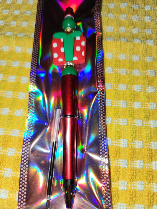 Red Christmas gift 🎁 pen