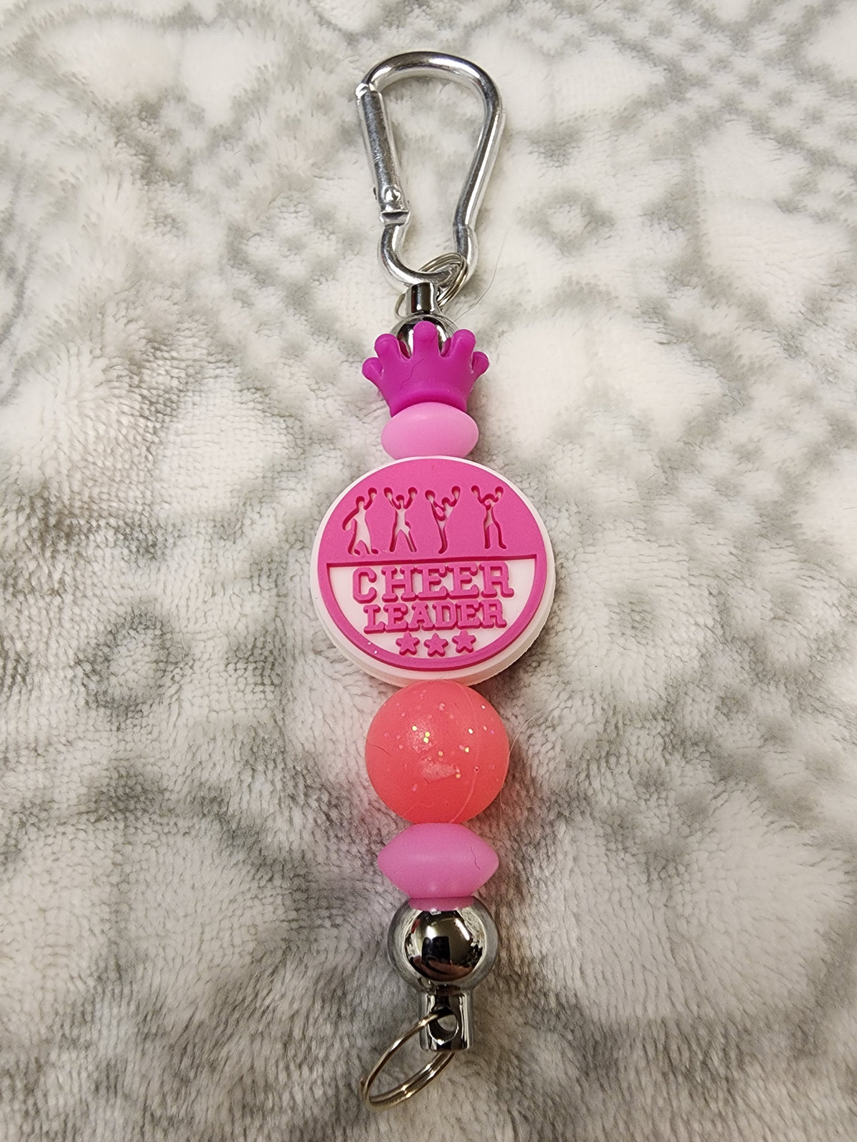 Cheerleader keychain