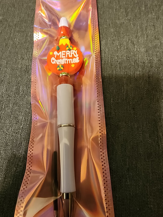 Merry Christmas ornament pen