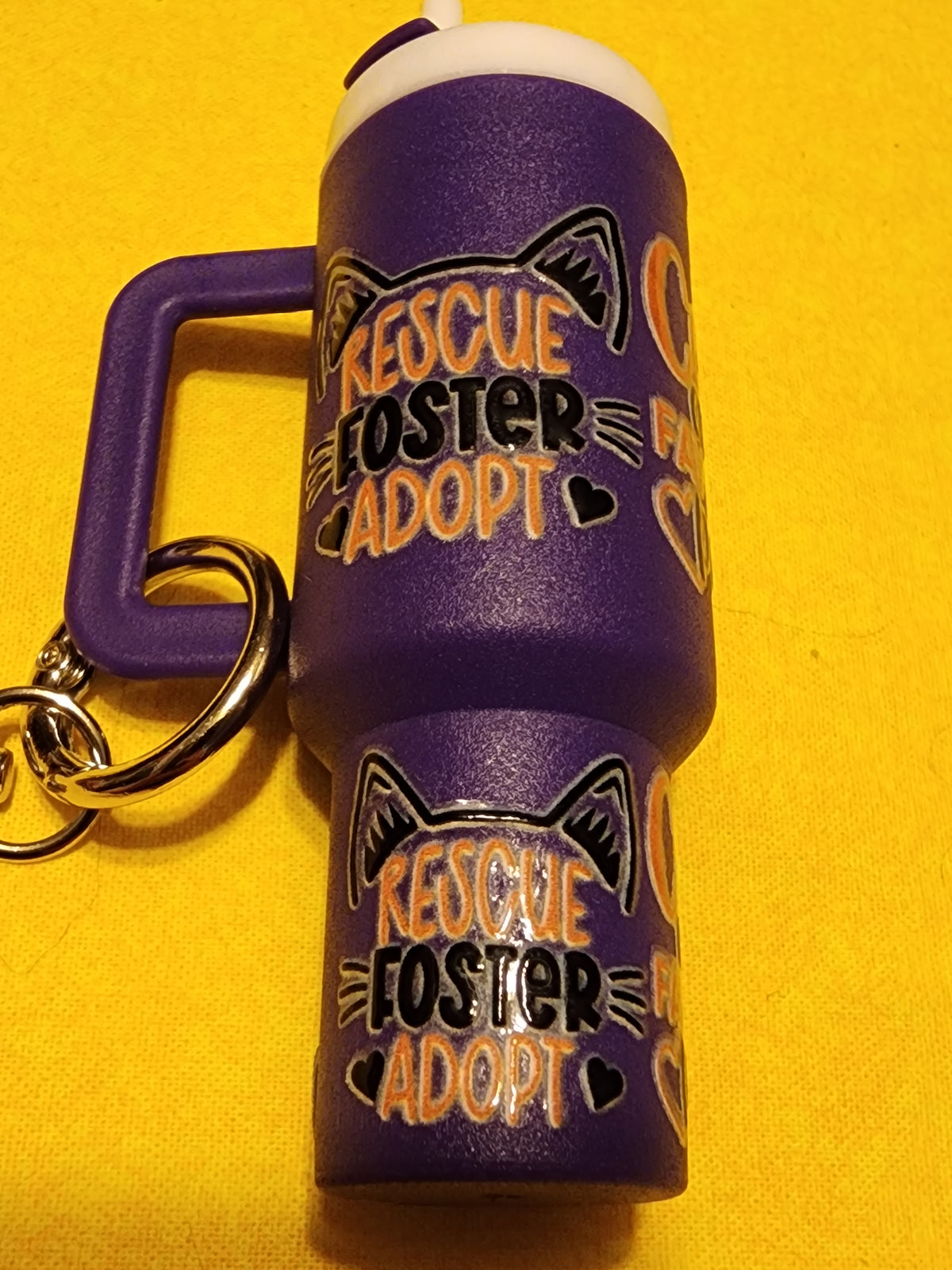 Saving cats chapstick holder