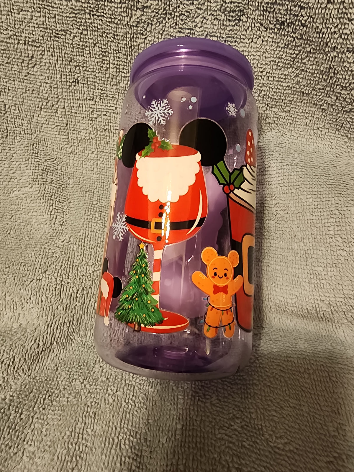 Mouse ears hot cocoa tumbler