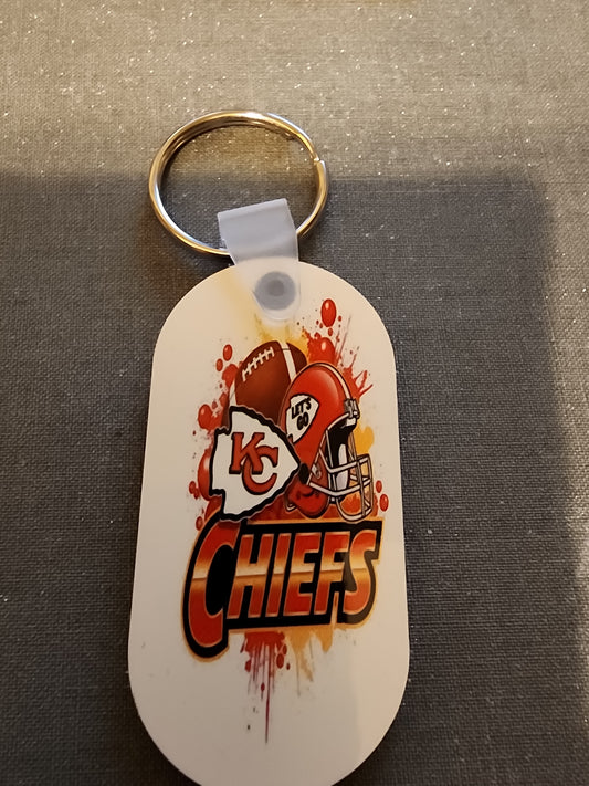 KC Chiefs keychain