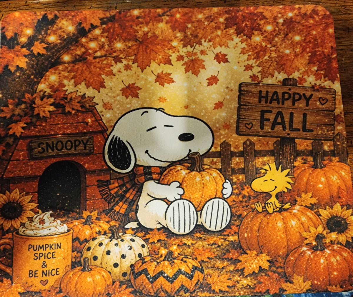 Happy Fall mouse pad