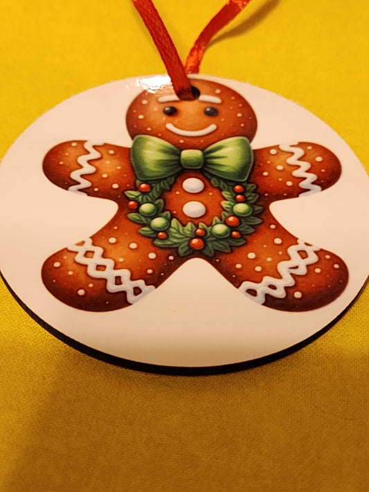 Gingerbread man ornament