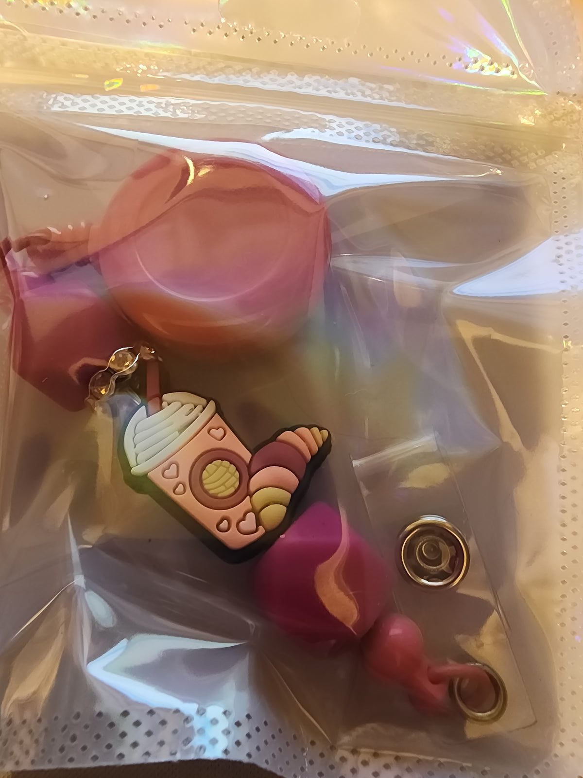 Coffee ☕️ and croissant badge reel