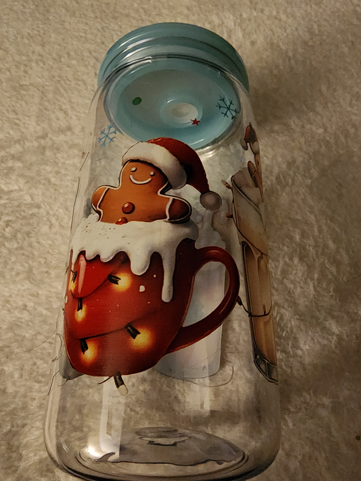Gingermen cocoa cups 16 ounce cup