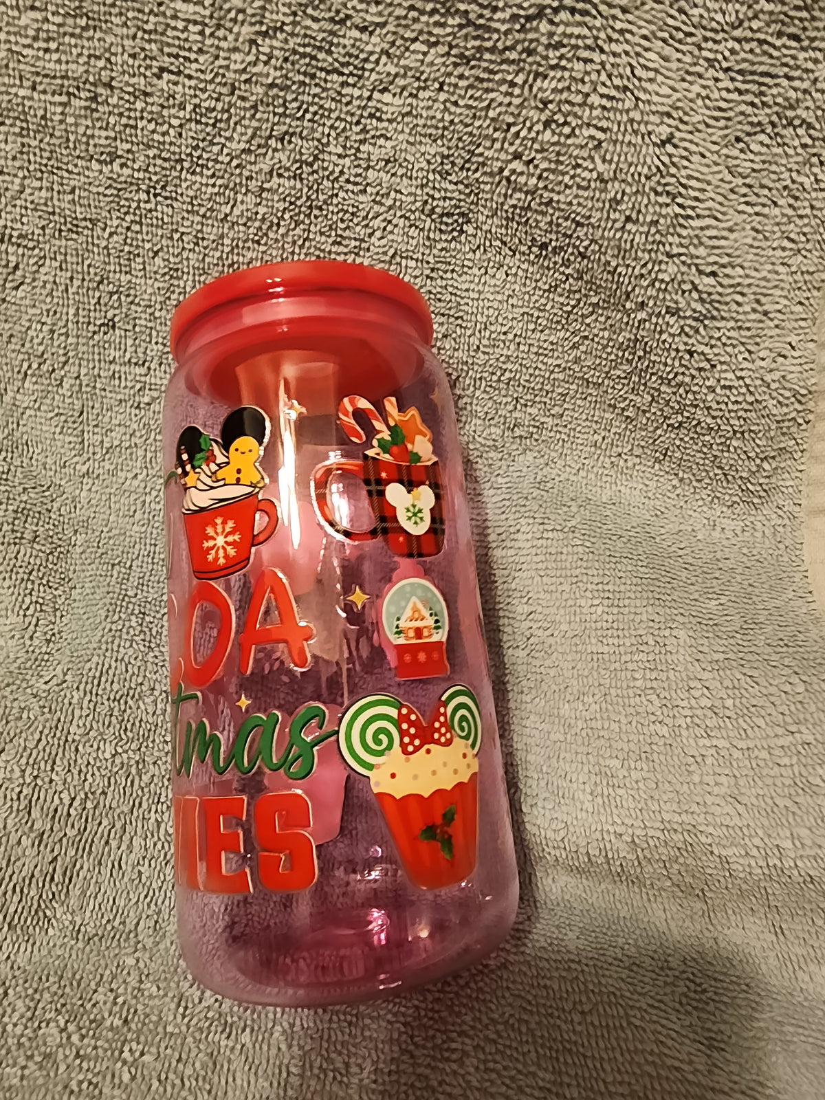 Hot cocoa christmas time 🎬 movies tumbler