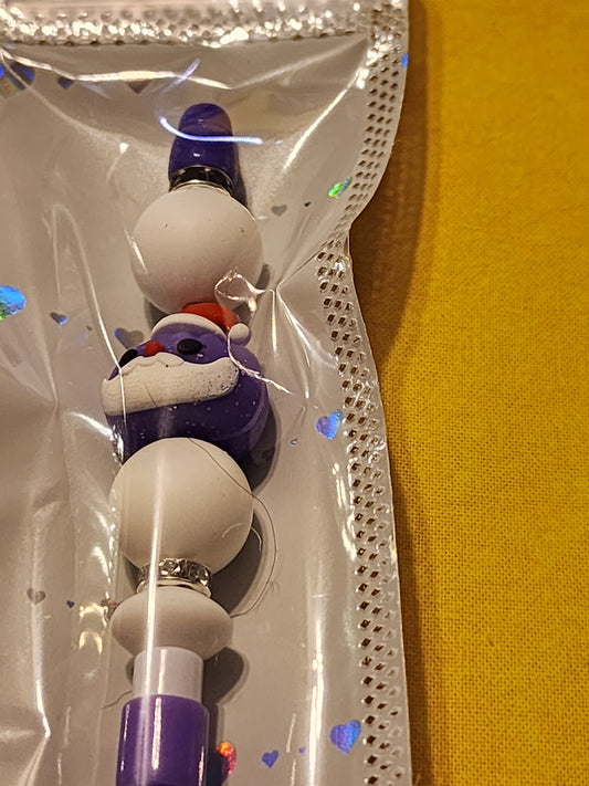 Purple Santa mechanical pencil