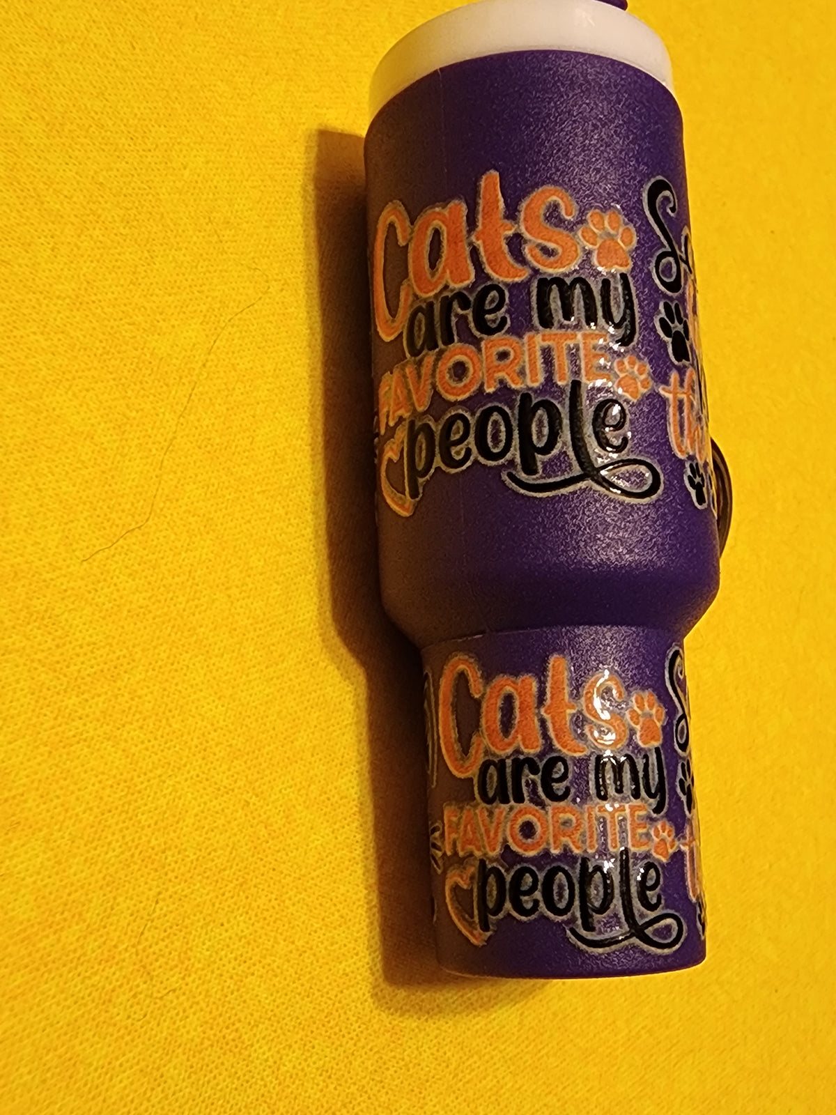 Saving cats chapstick holder