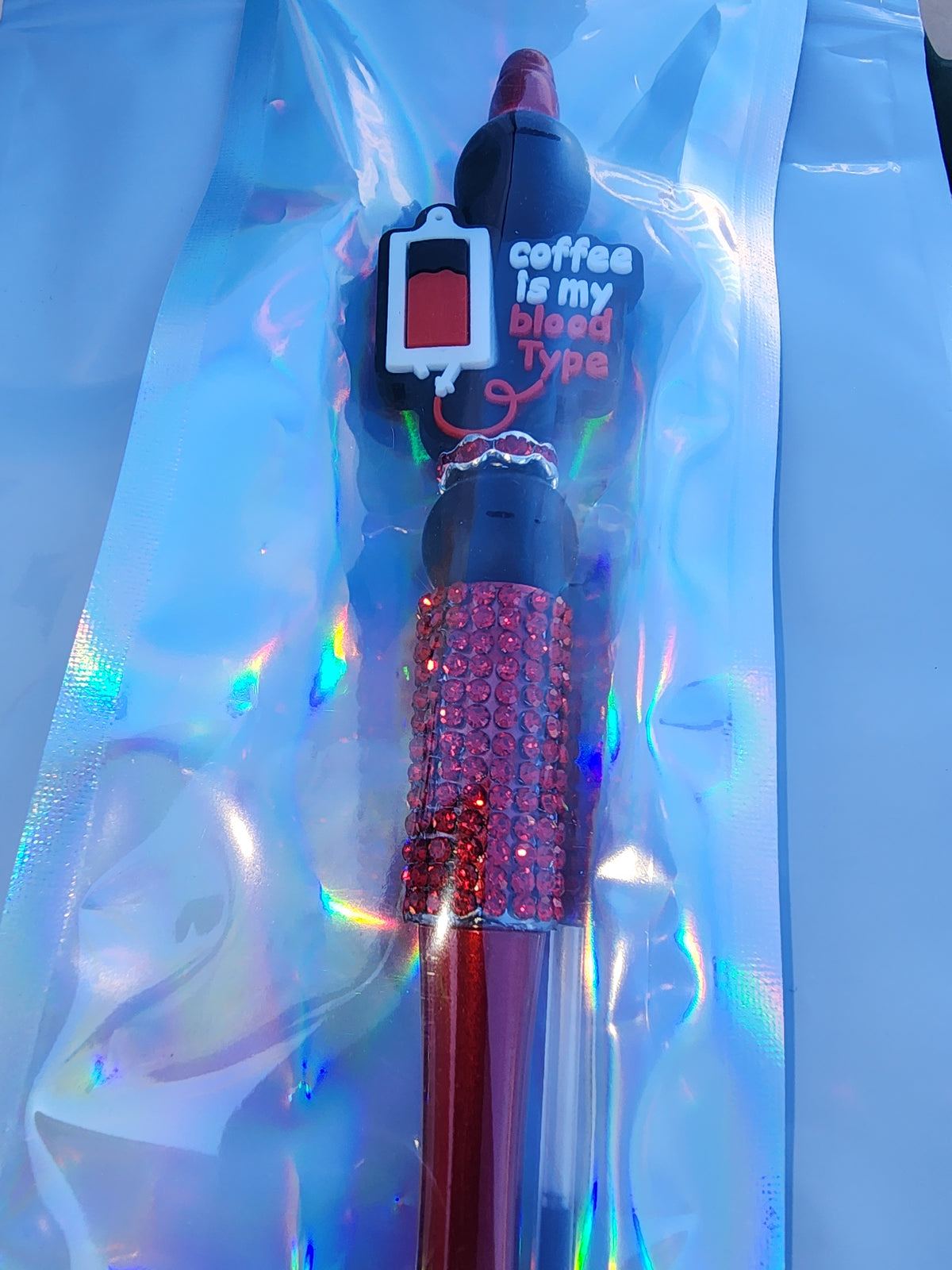 Coffee ☕️ is my blood type pen