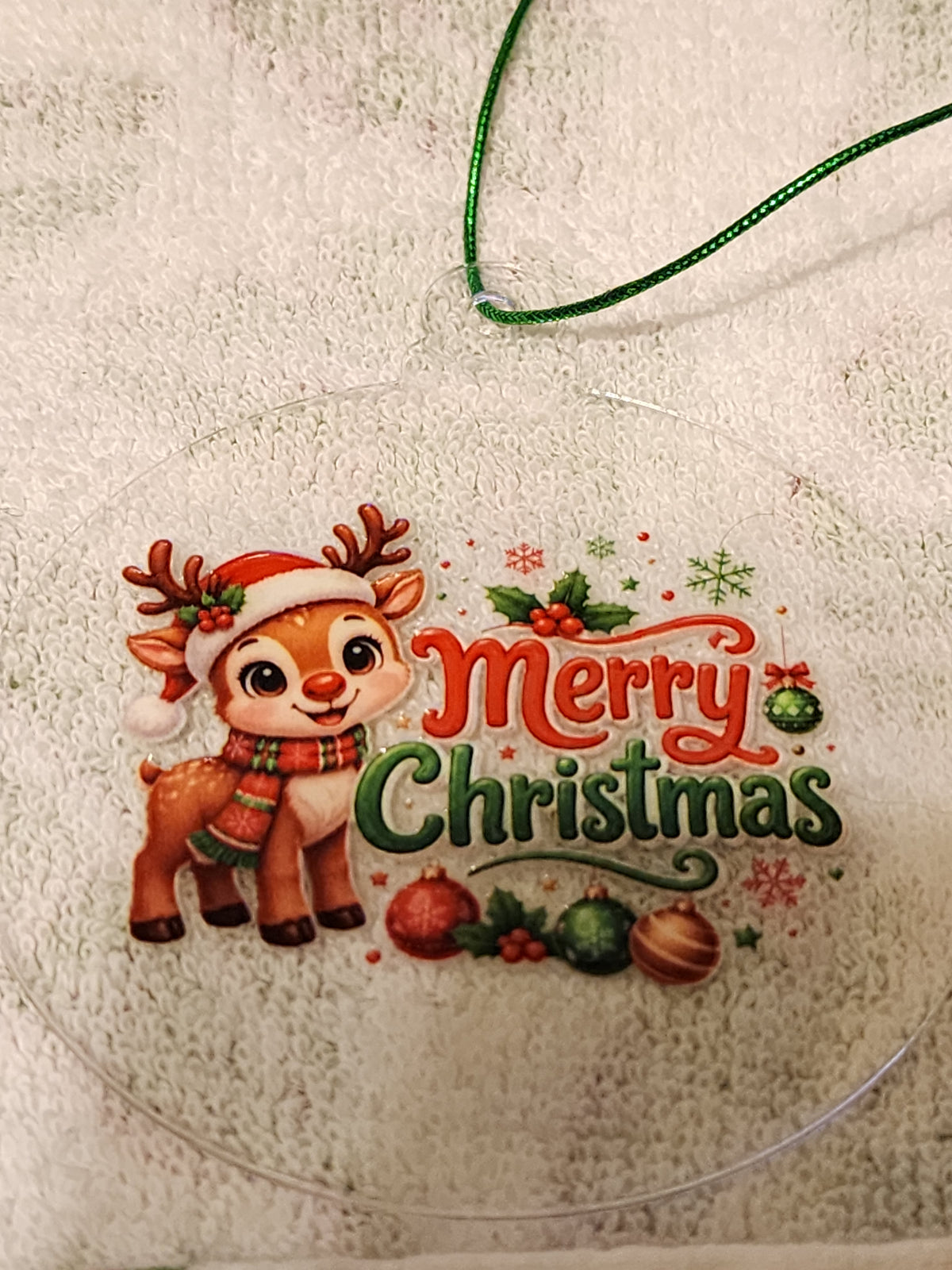 Rudolph's Christmas ornament