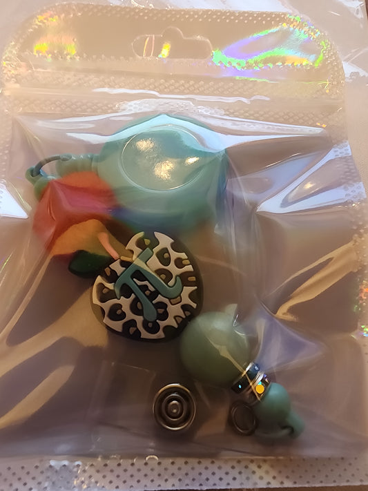 Apple pi badge reel
