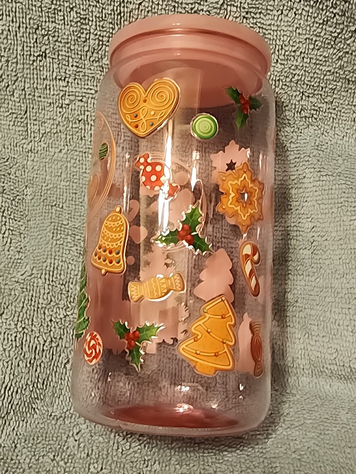 Ginger cookie tumbler