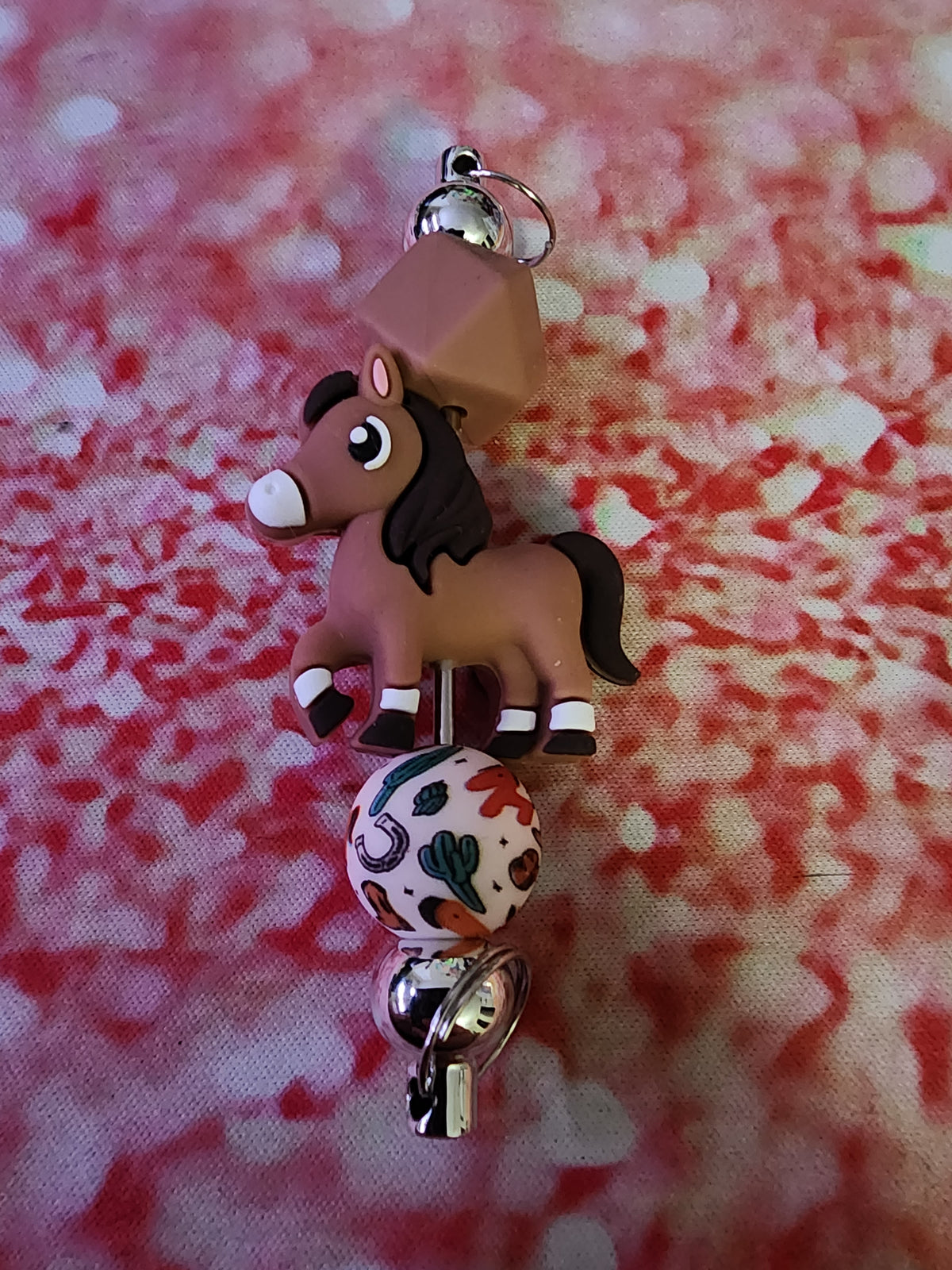 Brown horse 🐎  keychain