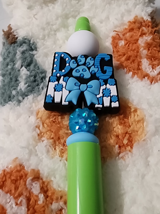 Dog mom bow pen