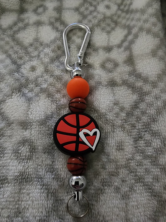 ❤️ basketball 🏀 keychain
