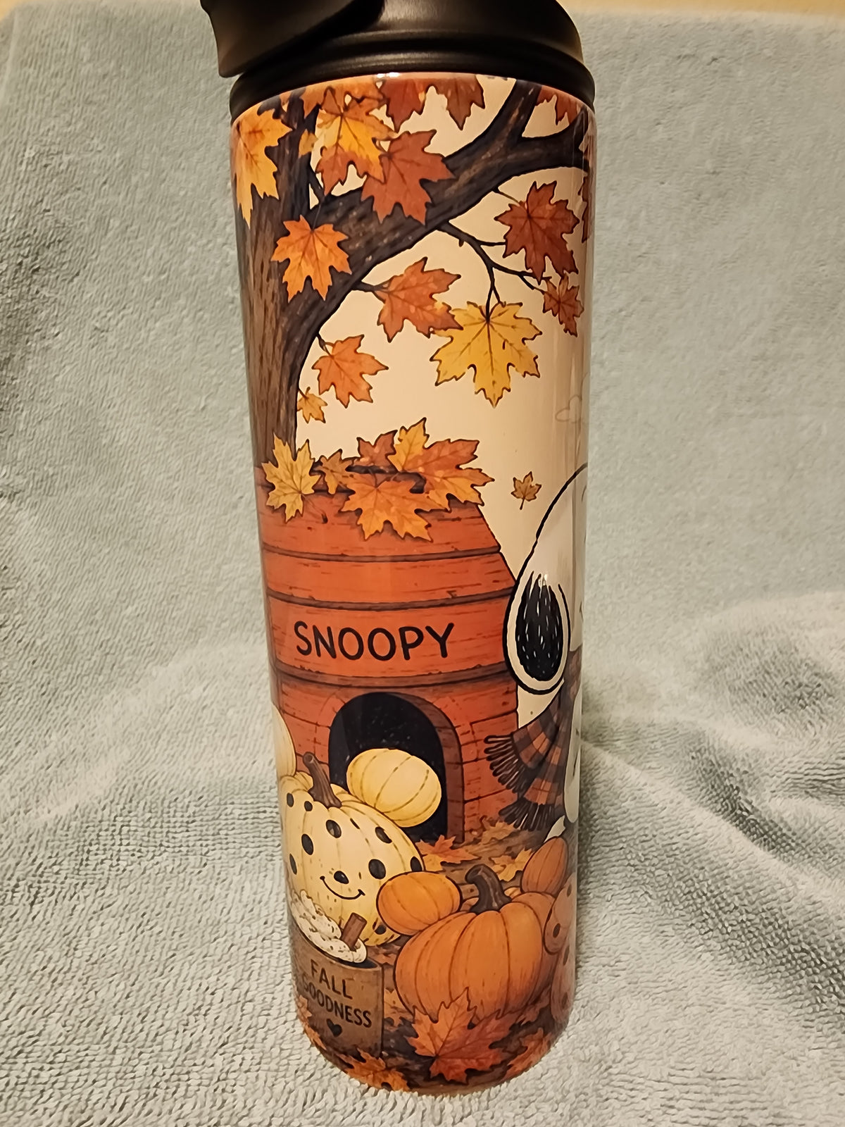 Happy Fall Snoopy tumbler