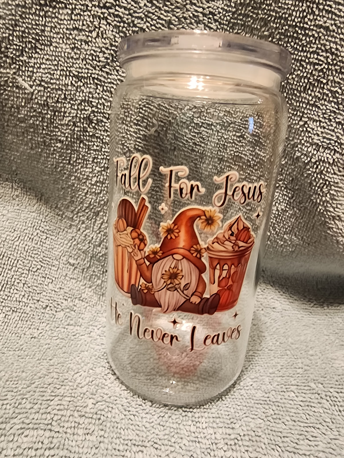 Fall for Jesus tumbler