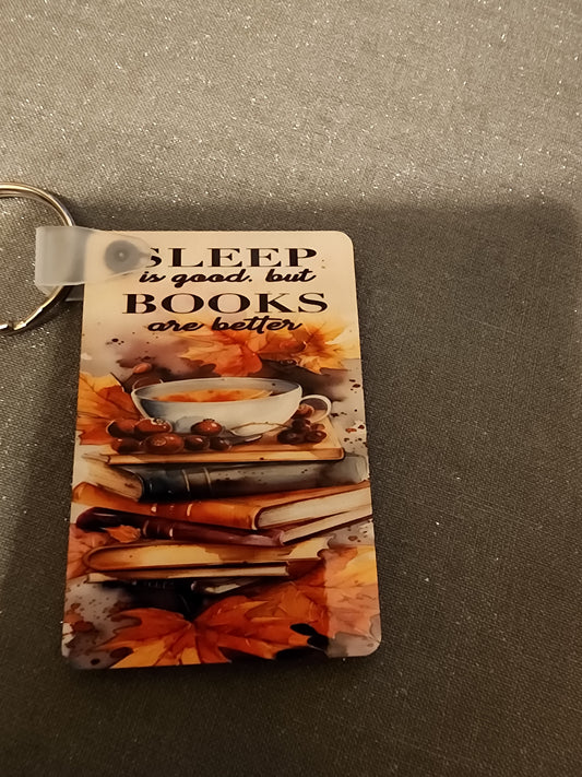 Sleep is good but books are better