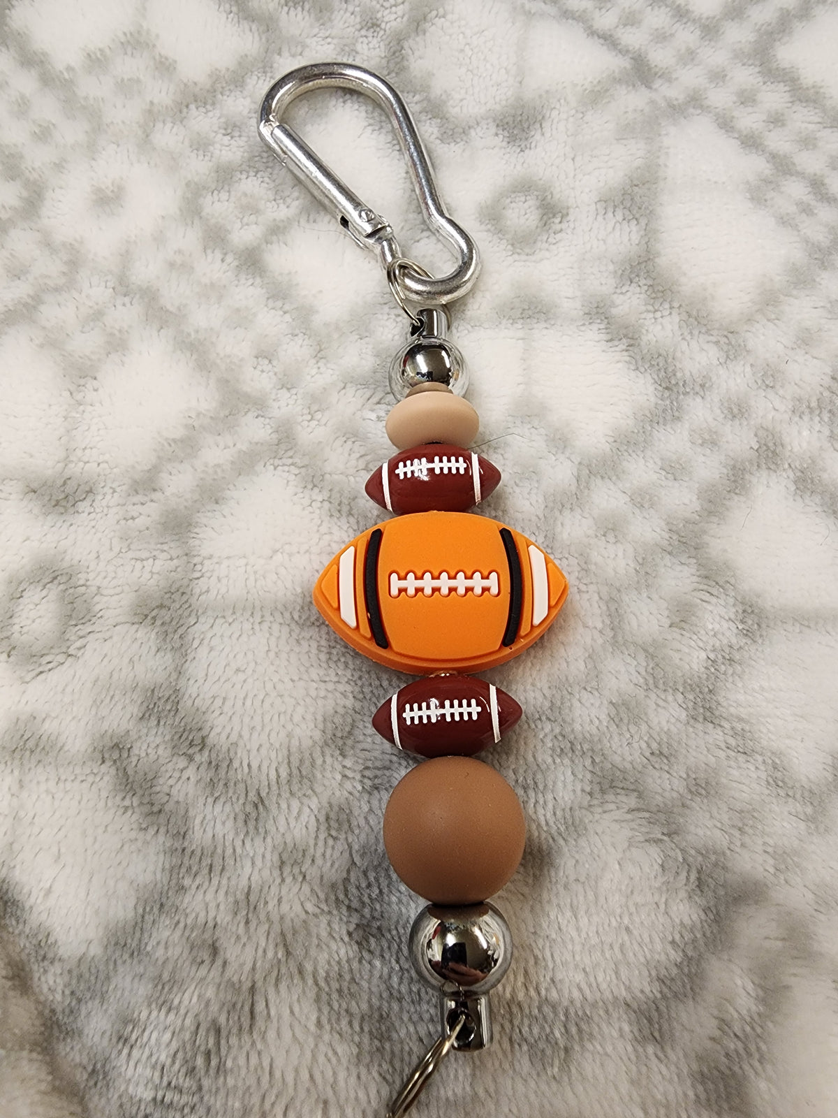 Football keychain