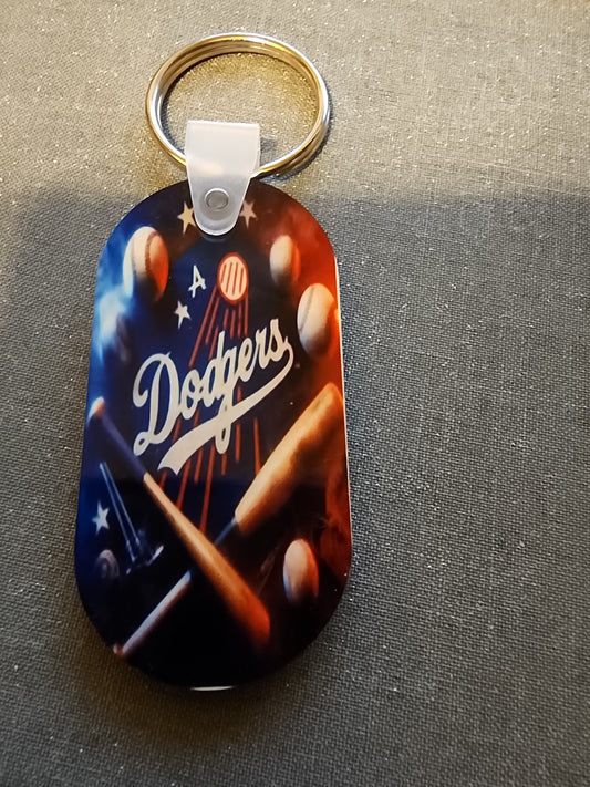 LA Dodgers keychain