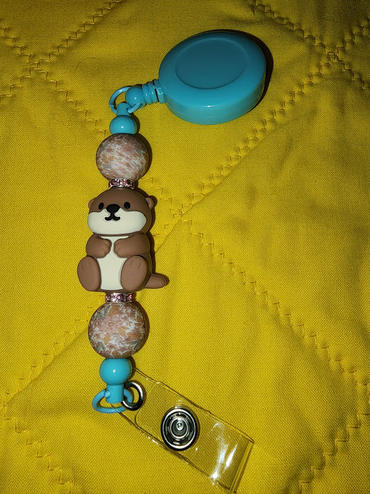 Otter badge reel