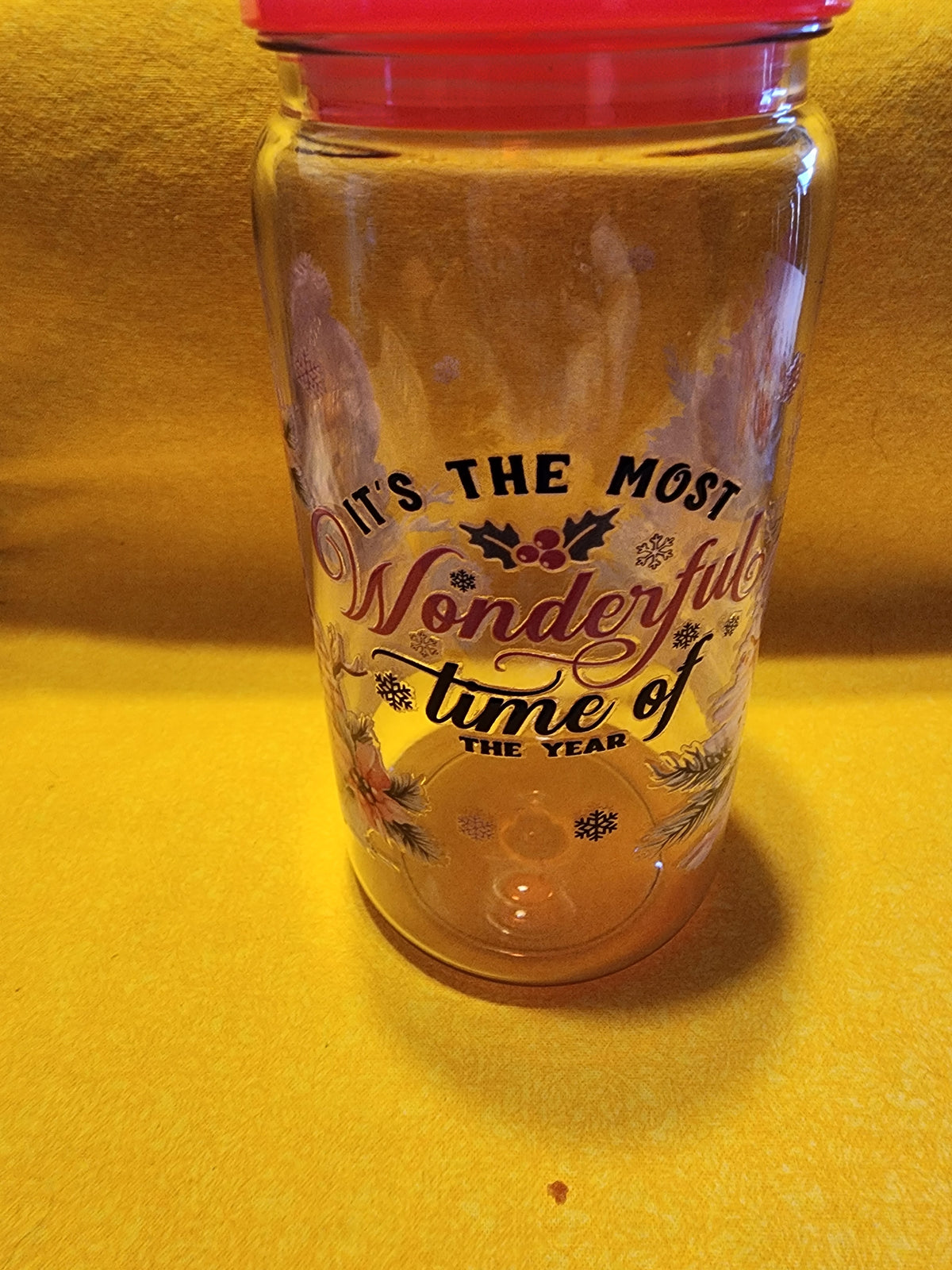 It's the most wonderful time of the year 16 ounce cup