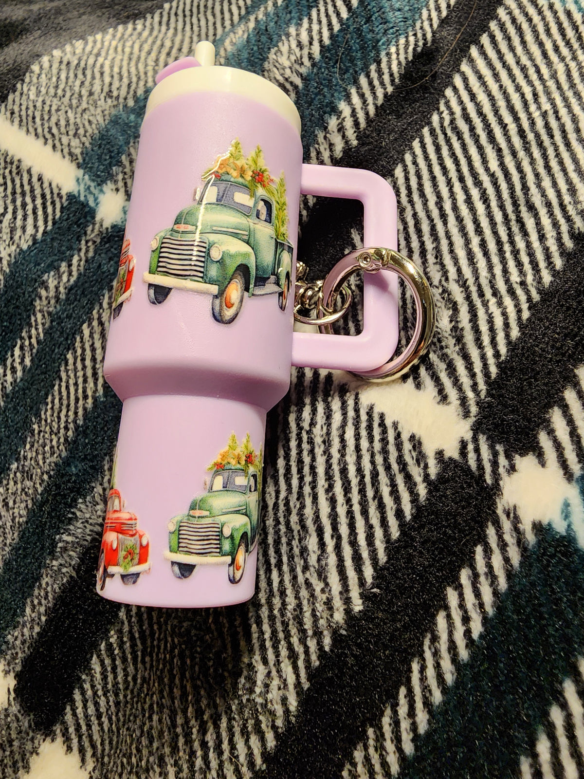 Light purple Christmas 🎄 chapstick holder