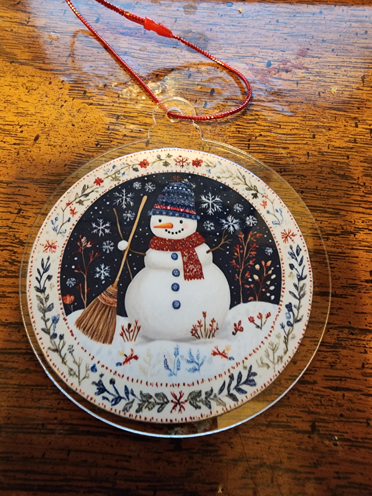 Snowman ⛄️ ornament