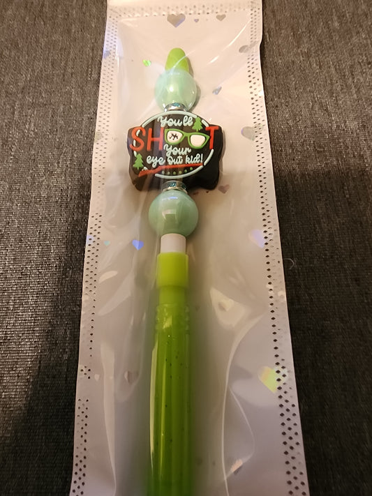 You'll shoot your eye out mechanical pencil