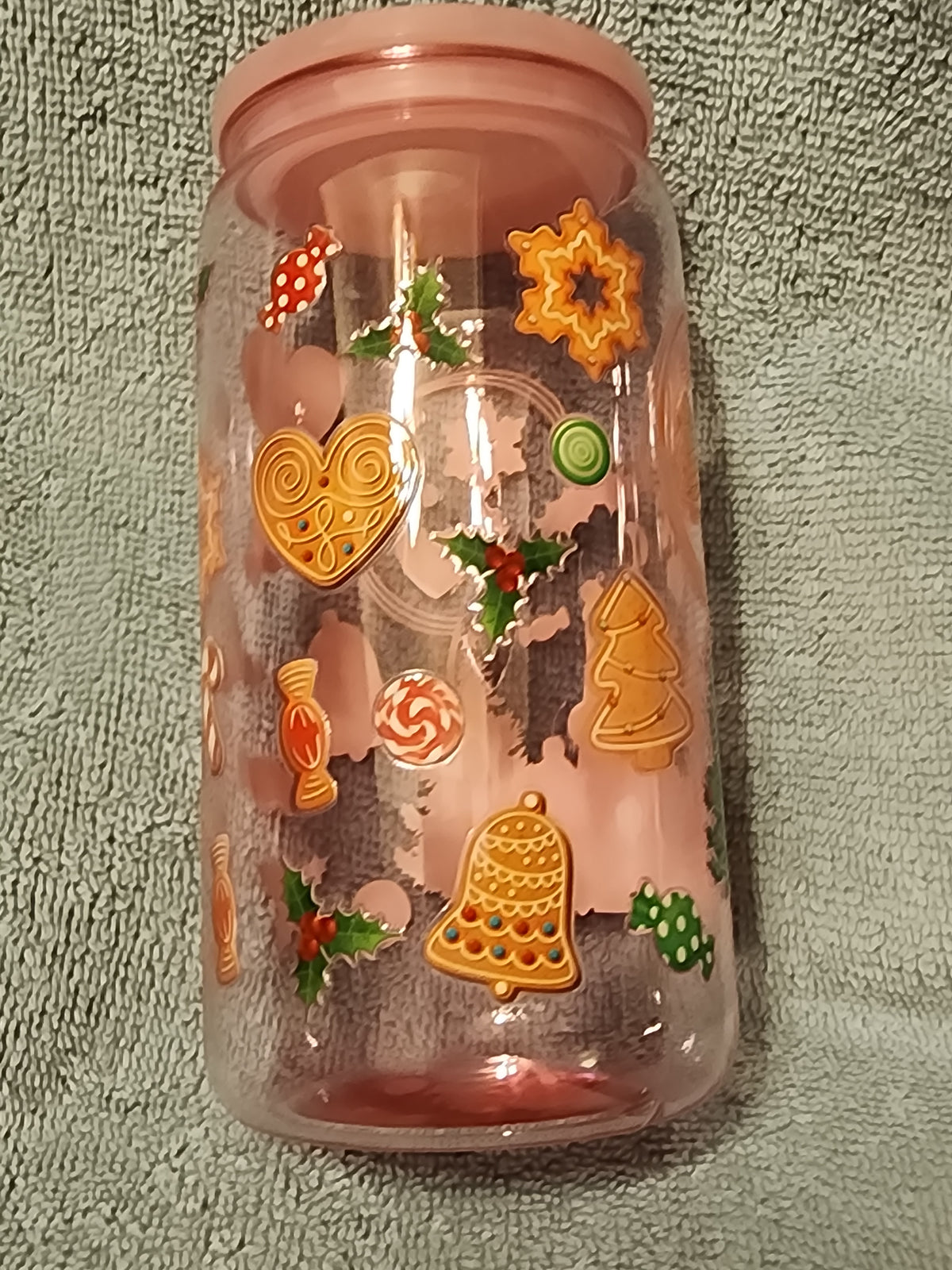 Ginger cookie tumbler
