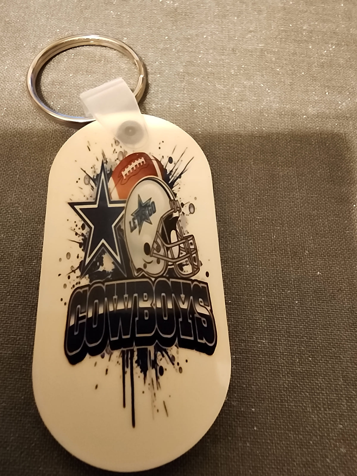 Cowboys keychain